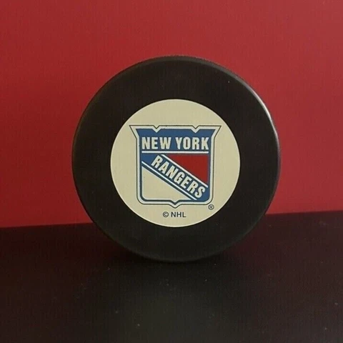 New York Rangers Puck - NHL - Official Licensed Product - Trench Cover