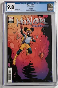 Moon Girl and Devil Dinosaur 3 Vol. 2 CGC 9.8 Darboe Variant 4/23, Disney+ - Picture 1 of 2