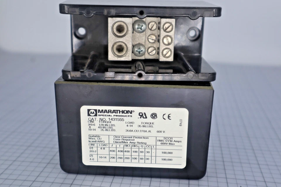 *Single* 1431555 Marathon Special Products Power Distribution Blocks, 143 Series - Image 1 of 1