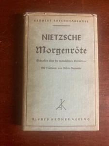 Morgenrote by Friedrich Nietzsche Hardcover 1951 - Picture 1 of 7