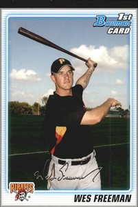 2010 Bowman Prospects Baseball Black #BP64 Wes Freeman