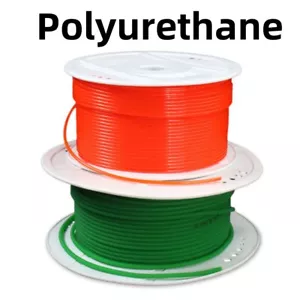 Round Urethane Drive Belt Smooth/Rough Surface Red Green Polyurethane PU - Picture 1 of 9