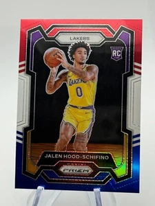 2023-24 Panini Prizm Jalen Hood-Schifino #145 Red White Blue RC Rookie Card - Picture 1 of 2
