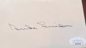 Duke Snider Autographed 3x5 Signed Index Card JSA COA - Picture 1 of 2
