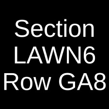 4 Tickets Red Hot Chili Peppers, Ice Cube & IRONTOM 6/21/24 Tampa, FL