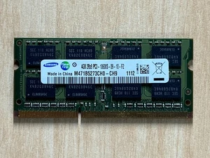 Samsung 4GB 1333MHz 2Rx8 PC3-10600S-09-10-F2 DDR3 Laptop RAM / Memory - Picture 1 of 18