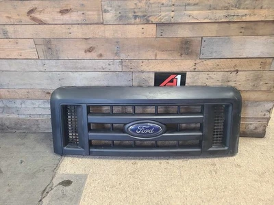 08-14 FORD VAN E150 E250 08-24 E350 Front Grille Black Textured Oem Foto 1 de 4