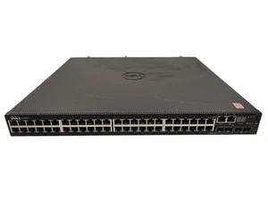 Dell Networking N3048P 48-Port PoE+ Network Switch with 2x 1100W PSU Q$ - Picture 1 of 5
