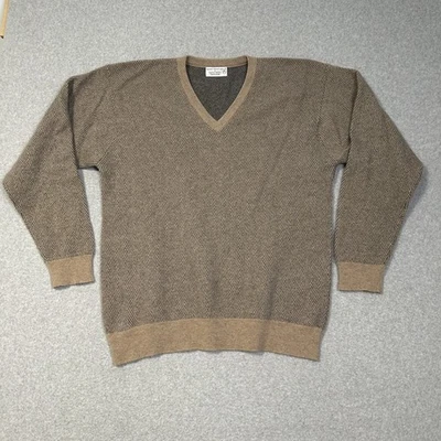 Suéter Bob Hope Chrysler Clásico Por Scott & Charters Cuello en V Cachemira L Escocia Foto 1 de 4