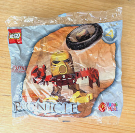 NEW SEALED LEGO Bionicle 1388 Jala Tohunga Matoran McDonald's 2001 Vintage