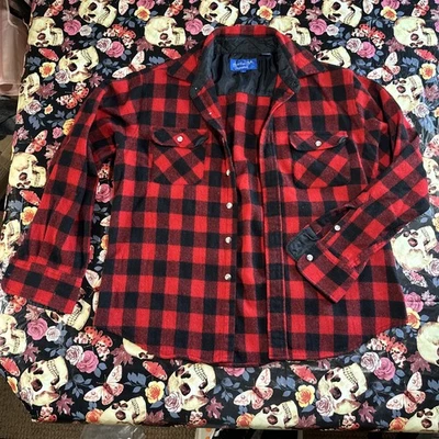 Vintage Northern Summit Single Stitched 1960s Mackinaw Wool Jacket Large - Image 1 of 4