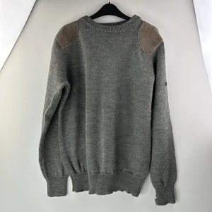 Woolovers heavyweight shooting jumper Grey 100% British Wool Size M Read - Picture 1 of 16