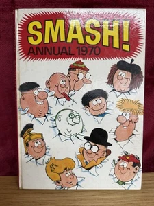 SMASH ANNUAL 1970 Vintage Annual Comic Book Hamlyn Publishing Oldhams THE NERVS - Picture 1 of 22