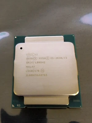 Intel Xeon E5-2650L V3 LGA2011-3 Server CPU Processor SR1Y1 1.8GHz 12Core - Image 1 of 2