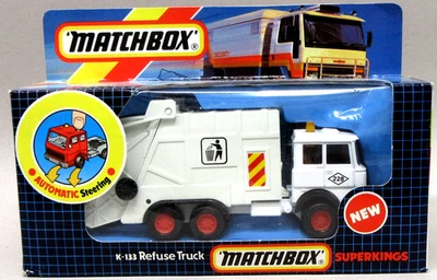 Matchbox SuperKing K133 Garbage REFUSE TRUCK diecast MIB - Image 1 of 4