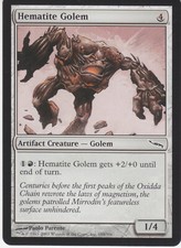4X HEMATITE GOLEM ARTIFACT MIRRODIN MTG MAGIC NM X4 (yourdeckbuilder)