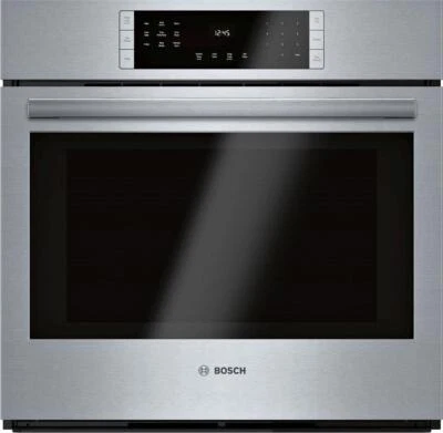 Horno de pared eléctrico Bosch serie 800 30" europeo convección Wifi HBL8453UC Foto 1 de 4