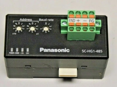 **** WORKING Panasonic Digital Displacement Sensor SC-HG1-485 COMMUNICATION UNIT - Image 1 of 4