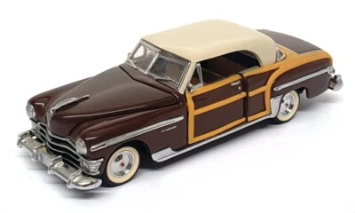 Franklin Mint 1/43 Scale B11KE20 - 1950 Chrysler Town & Country Brown - Photo 1/4