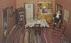 1985 Postcard. Helen Moe Antique Doll Museum. California. Posted W/14c Stamp - Picture 1 of 2