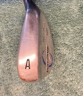 Pure Spin Diamond face right handed 52* Pro Forged A Wedge steel shaft R flex - Image 1 of 3