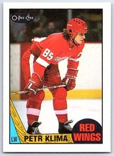 1987-88 O-Pee-Chee Petr Klima Detroit Red Wings #26