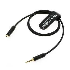 3.5mm TRRS Audio Cable Male to Female Extension Cable for Sony FX6 Home Stereo - Picture 1 of 5