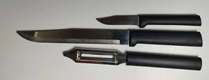 VTG RADA 3 piece Set Peeler Paring & Slicing Knives Stainless Steel USA - Picture 1 of 6