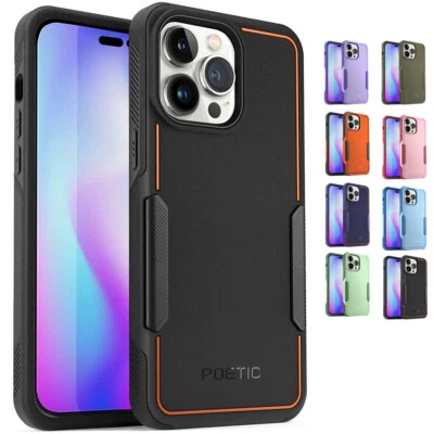 For iPhone 14 Pro Max Case iPhone 15 Pro MAX 13 Pro Max Case | Poetic Slim Cover - Image 1 of 4