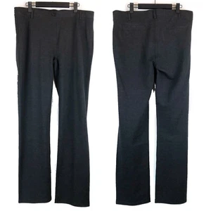 Betabrand Charcoal Grey Stretch Wide Leg Yoga Dress Pant XL - Picture 1 of 11