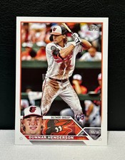 Gunner Henderson Rookie Card 2023 Topps Series 1 #206 Orioles RC -- AL ROY?