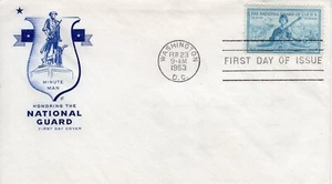 USPS #1017 3c National Guard FDC House of Farnam Cachet ST3293 - Picture 1 of 3