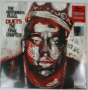 The Notorious B.I.G. Duets LP Red/Black Swirl Vinyl Record Store Day RSD 2021 - Picture 1 of 3