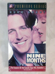 1996 Nine Months VHS Hugh Grant, Julianne Moore NEW SEALED - Picture 1 of 2