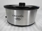 Crock Pot Little Dipper Warmer, 14-16 oz. Stainless Steel with Ceramic interior.