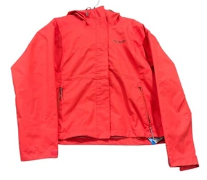 NEW Columbia Women’s Hikebound Short Jacket Omni-Tech Waterproof Pink Sz Large - Picture 1 of 3