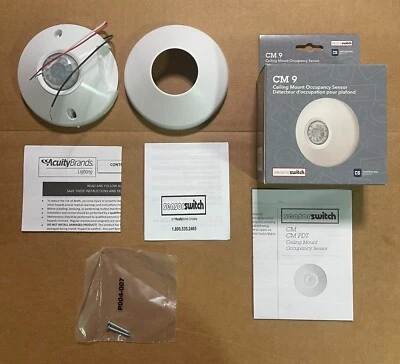 NEW Acuity Controls Sensor Switch CM9 Ceiling Mount Sensor Low Voltage White - Image 1 of 4