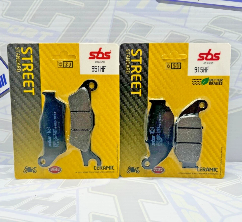 SBS Front & Rear Brake Pads for Suzuki GSXR125 GSXR 125 2017-2024 - NEW UK STOCK - Image 1 of 1