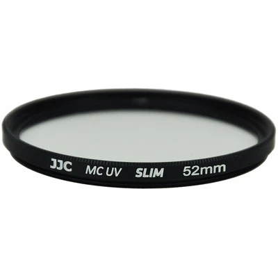 JJC 52mm Ultra-Thin 9H HD UV Filter for Canon Nikon Sony Fujifilm Olympus Camera - Image 1 of 4