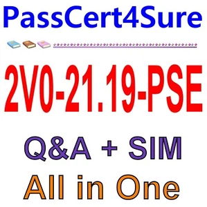 VMWare Professional vSphere 6.7 2019 2V0-21.19-PSE Exam Q&A+SIM - Picture 1 of 1