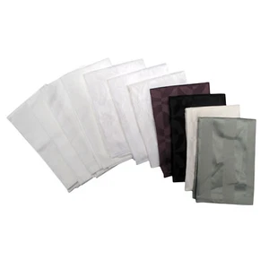 Set of 11 - Assorted Solid Cloth Meal Dinner Napkins 40 x 40 cm - Picture 1 of 4