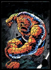 1994 Fleer Marvel Universe Thing Power Blast Silver #9 - Picture 1 of 2
