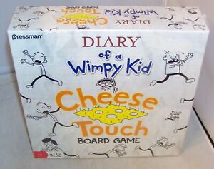 DIARY OF A WIMPY KID CHEESE TOUCH BOARD GAME BY PRESSMAN NISB #3450