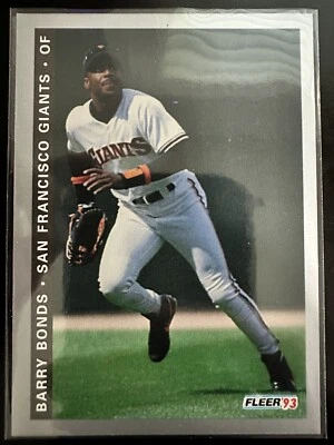 1993 Fleer Corp Final Edition # F-150 - Barry Bonds - San Francisco Giants - Image 1 of 2