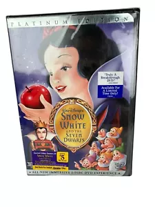 Snow White and the Seven Dwarfs (DVD, 2001, 2-Disc Set, Platinum Edition) - Imagen 1 de 2
