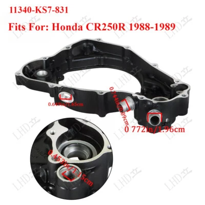 Cubierta de bomba de agua cárter derecho para Honda CR 250 R CR250R 88-89 11340-KS7-831/ Foto 1 de 4