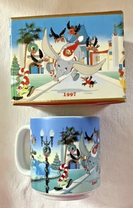 Disney 1997 MGM DHS Christmas Collection Dumbo Mug New in Box - Picture 1 of 6
