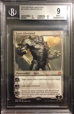 Karn Liberated - BGS 9 MINT - Modern Masters 2015 - MTG - Mythic Rare -