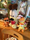 Vintage  Lot Odie  17? , Garfield Easter Plush Cute Chick Ty Cool Cat