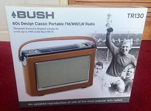 Bush TR130 60s Design Portable Radio 2002 Limited Edition BNIB - Picture 1 of 5